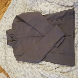 Boys Magellan Outdoors grey water resistant jacket Size L